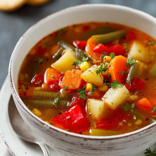 Easy Vegetable Soup Recipes for Cozy Meals