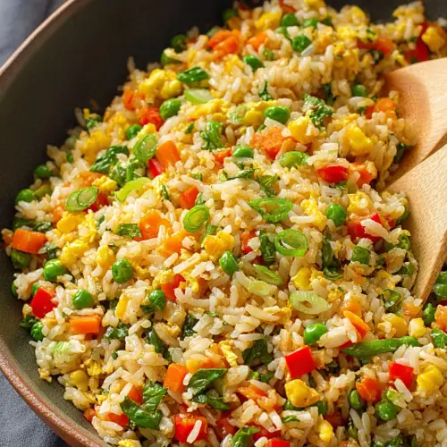 Easy Veggie Fried Rice Recipe
