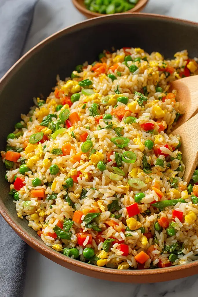 Easy Veggie Fried Rice Recipe
