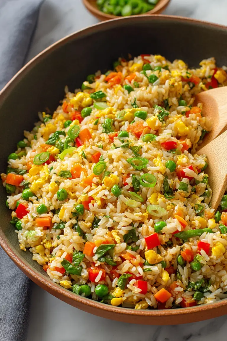 Easy Veggie Fried Rice Recipe