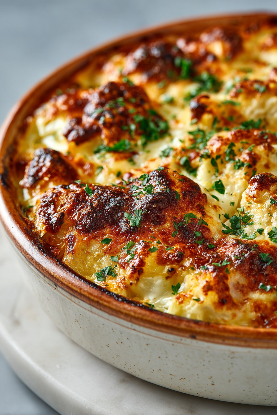 Beef and Cabbage Cheesy Casserole