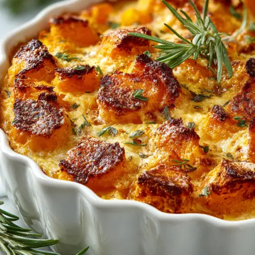 Butternut Squash Casserole Bake