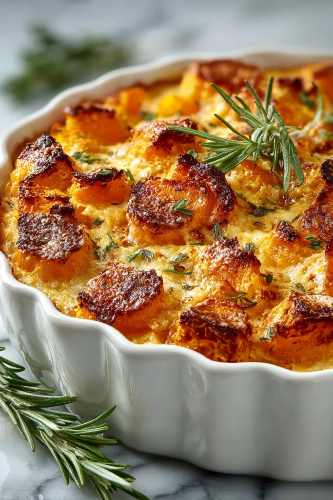 Butternut Squash Casserole Bake