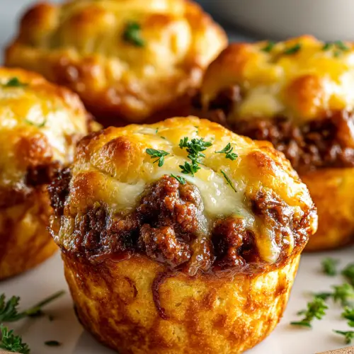 Cheesy Beef Biscuit Bombs Recipe