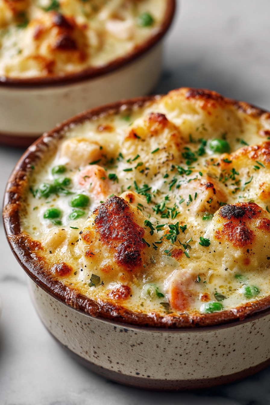 Chicken Gnocchi Pot Pie Stew