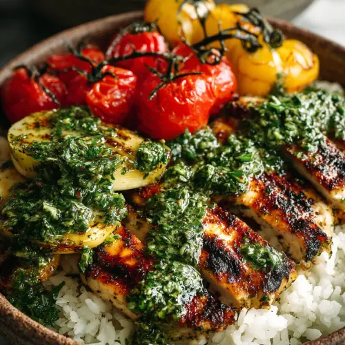 Chimichurri Grilled Chicken Bowl