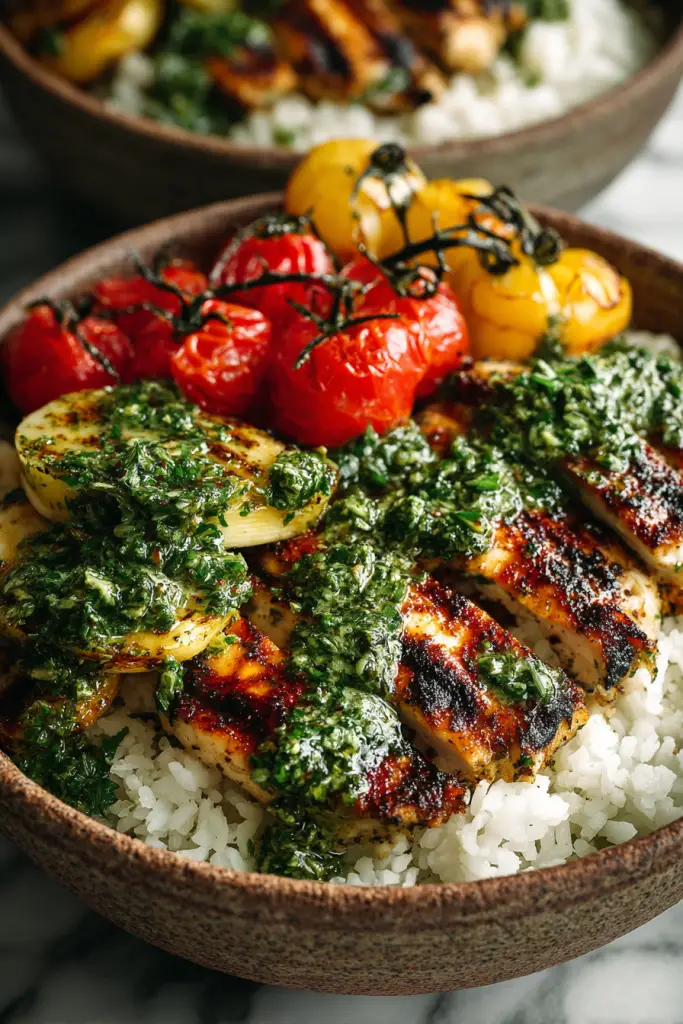 Chimichurri Grilled Chicken Bowl