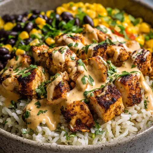 Chipotle Chicken and Rice Bowl