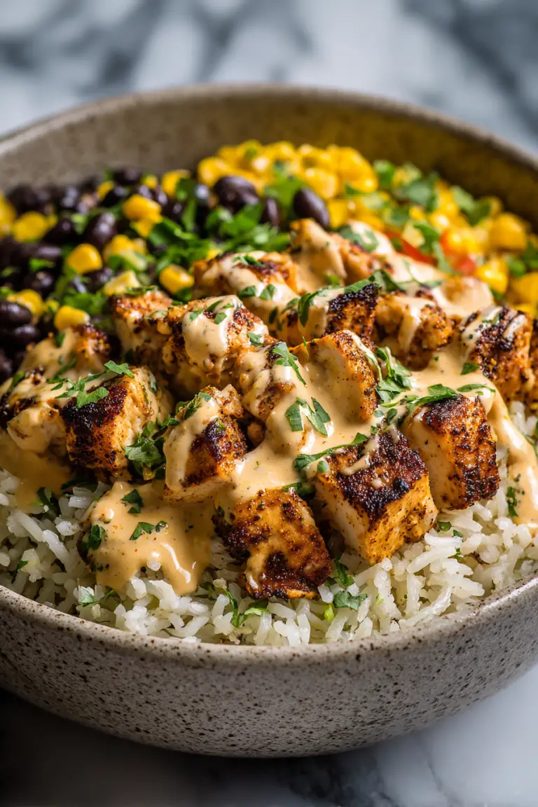 Chipotle Chicken and Rice Bowl