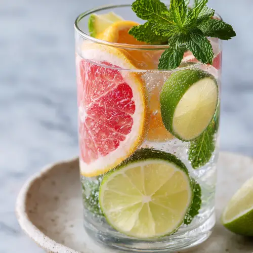 Citrus Infused Refreshing Hydrating Water