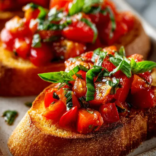 Classic Italian Bruschetta Recipe