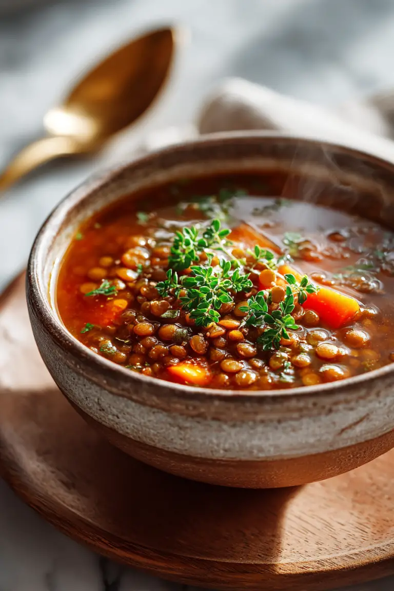 Classic Italian Lentil Soup Recipe