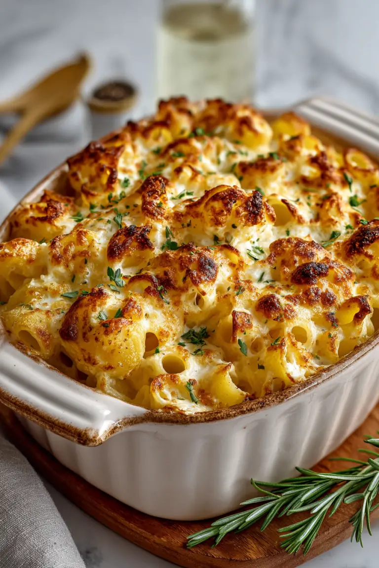 Cottage Cheese Pasta Bake Recipe