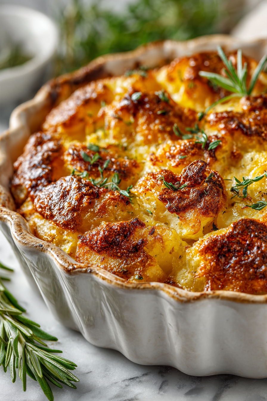 Cowboy Potato Casserole Bake