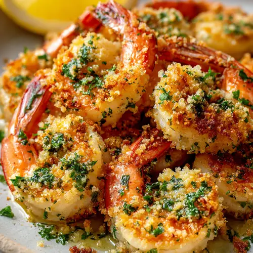 Crispy Baked Shrimp Scampi Recipe