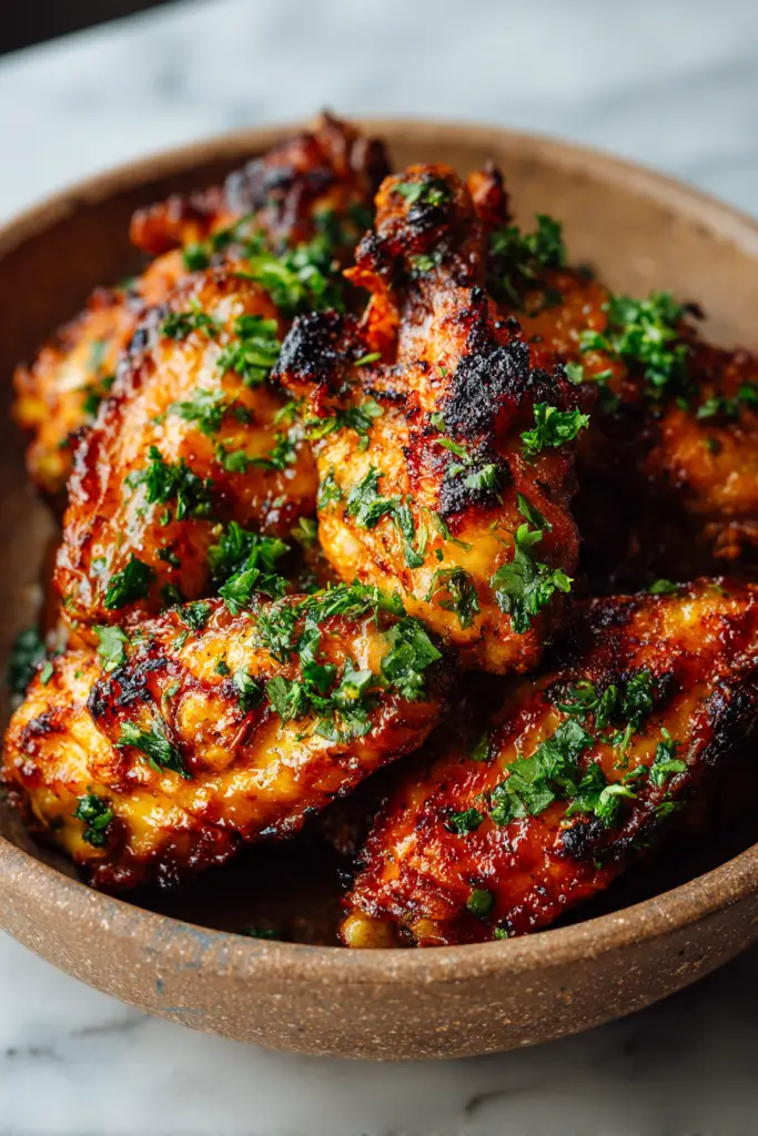 Delish Parmesan Chicken Wings Recipe