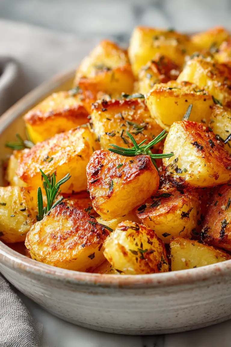 Delish Roasted Italian Potatoes Recipe