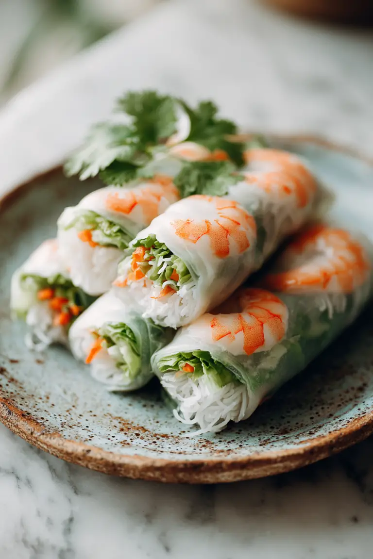 Delish Shrimp Spring Rolls