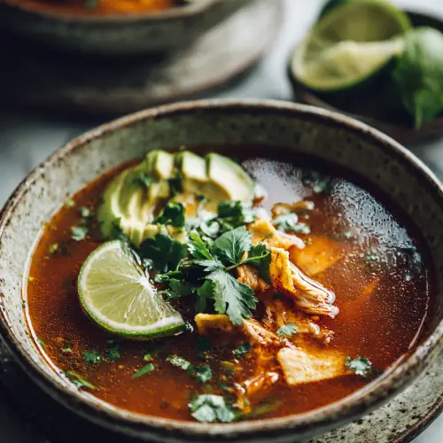 Easy Chicken Tortilla Soup
