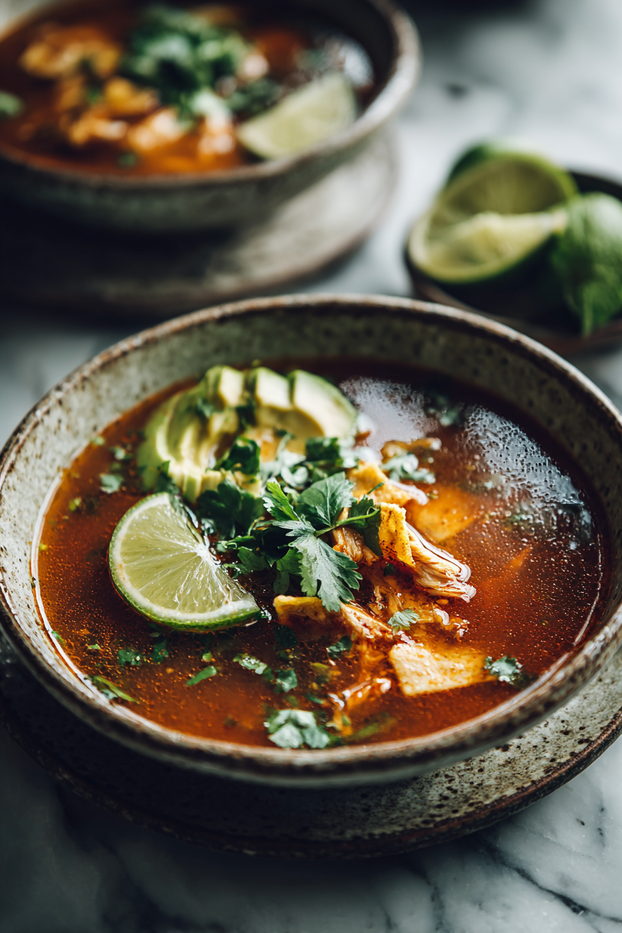 Easy Chicken Tortilla Soup