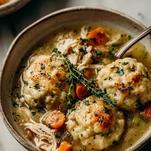 Easy Chicken and Comforting Dumplings