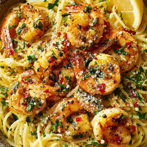 Easy Garlic Butter Shrimp Scampi