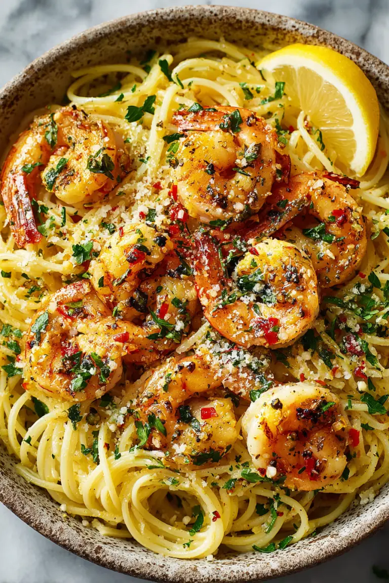 Easy Garlic Butter Shrimp Scampi