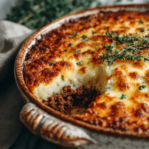 Easy Ground Beef and Potato Casserole