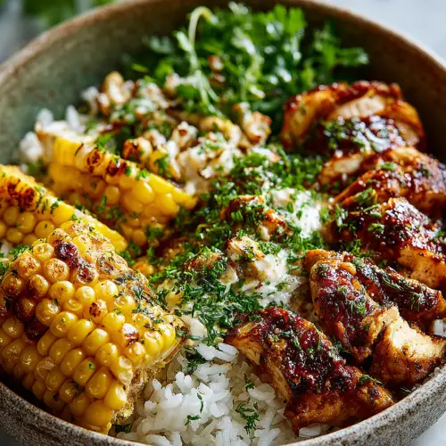 Easy Street Chicken and Rice Bowl