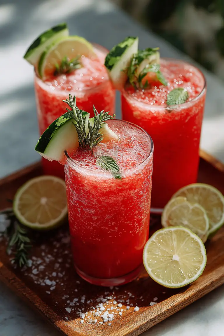 Fresh Watermelon Lemonade Recipe