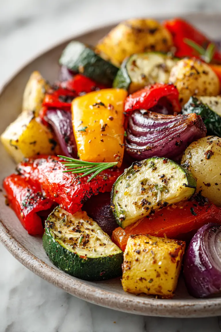 Garlic Roasted Delicious Vegetable Medley