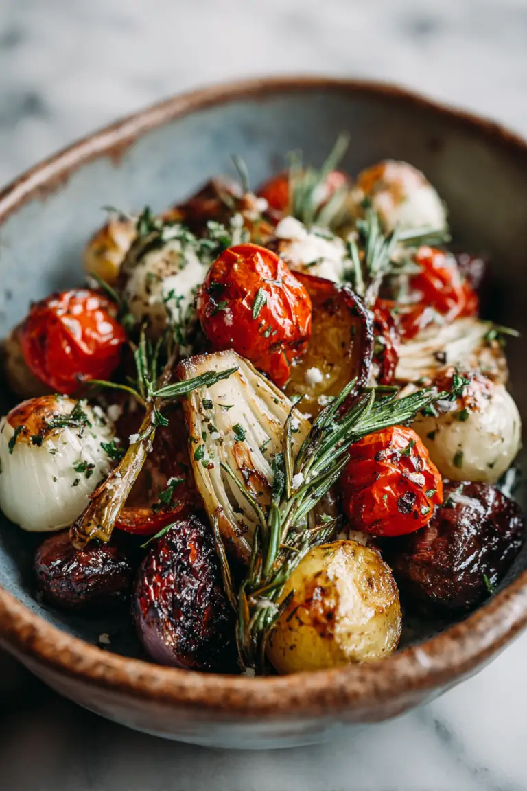 Garlic Roasted Vegetable Delight