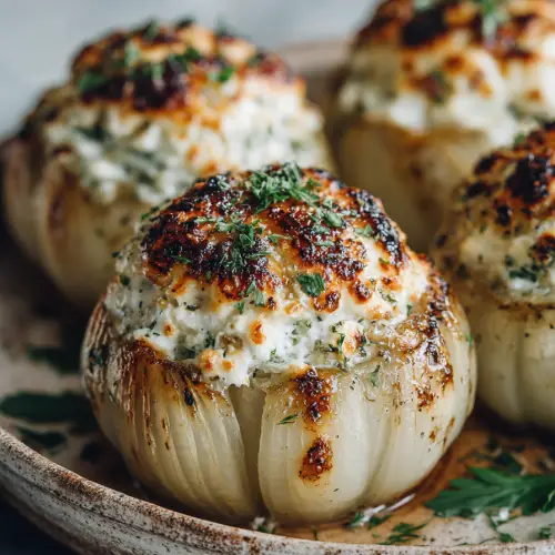 Greek Stuffed Onions Recipe