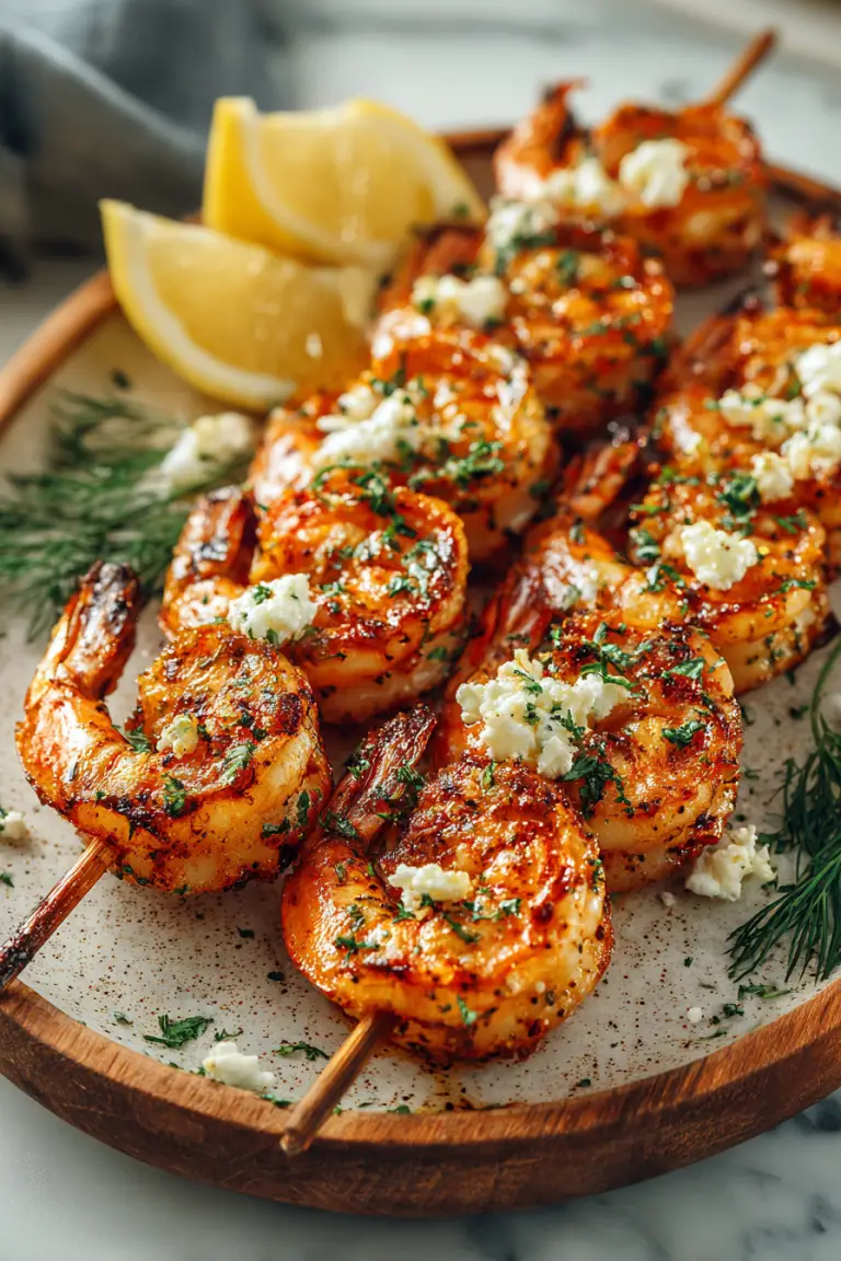 Grilled Shrimp Skewers for Summer