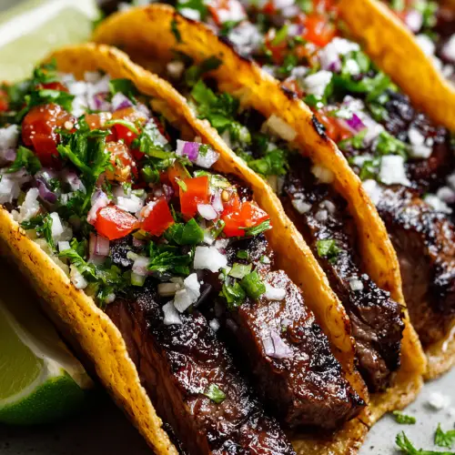 Grilled Skirt Steak Tacos Recipe