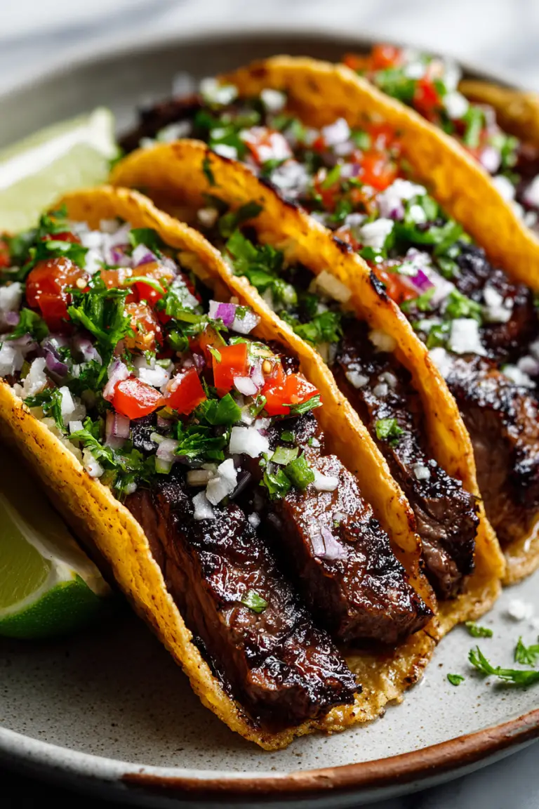Grilled Skirt Steak Tacos Recipe