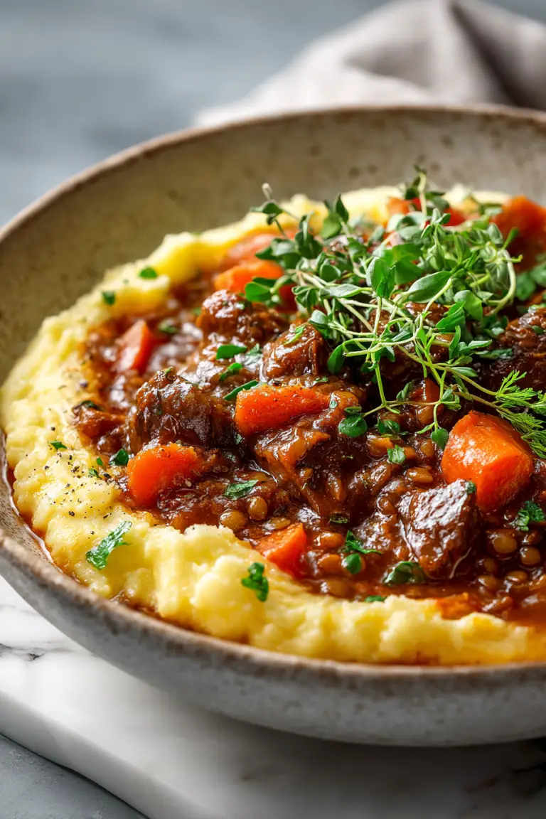 Hearty High Protein Lentil Stew