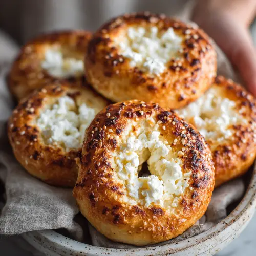 High Protein Greek Yogurt Breakfast Bagels