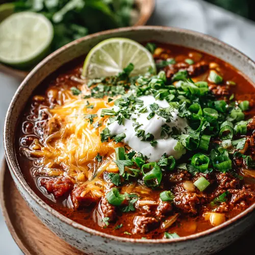 High Protein Taco Soup Recipe