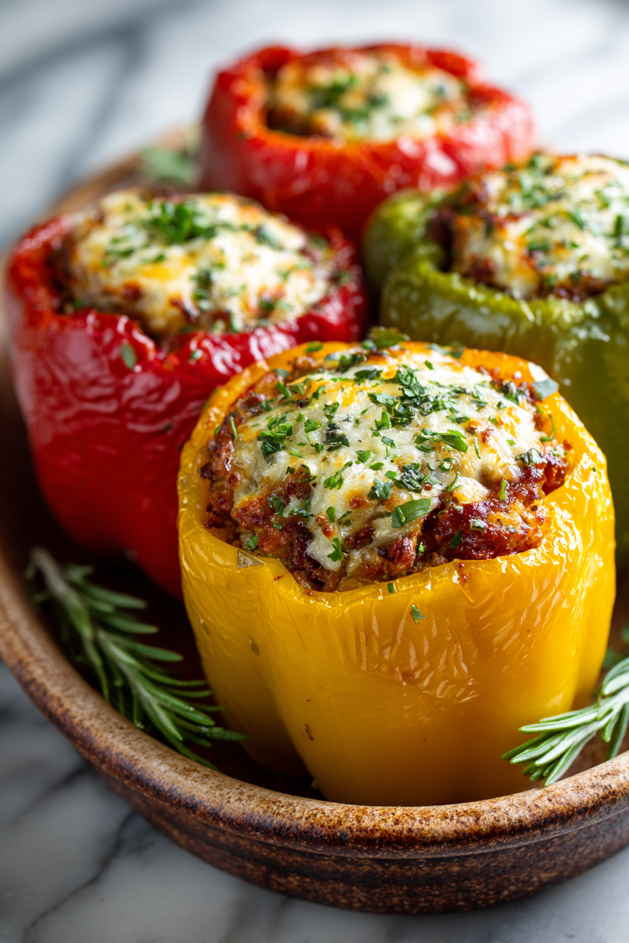 High Protein Unstuffed Peppers Recipe