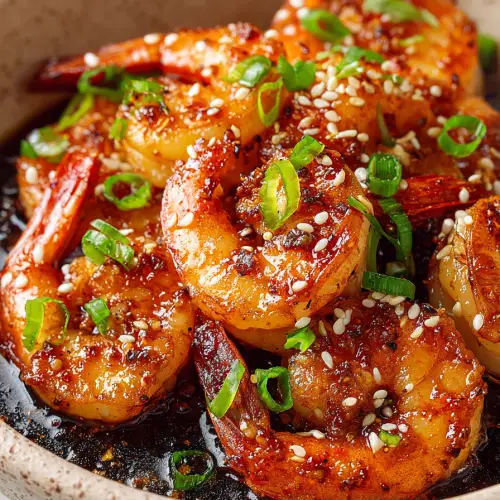 Honey Garlic Shrimp Quick Dinner