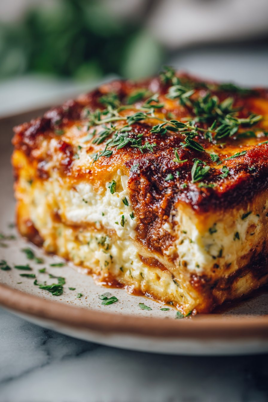 Keto Zucchini Lasagna Casserole Recipe