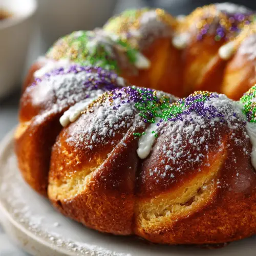 New Orleans Style King Cake
