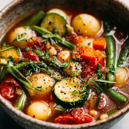 Nonna's Classic Italian Vegetable Soup