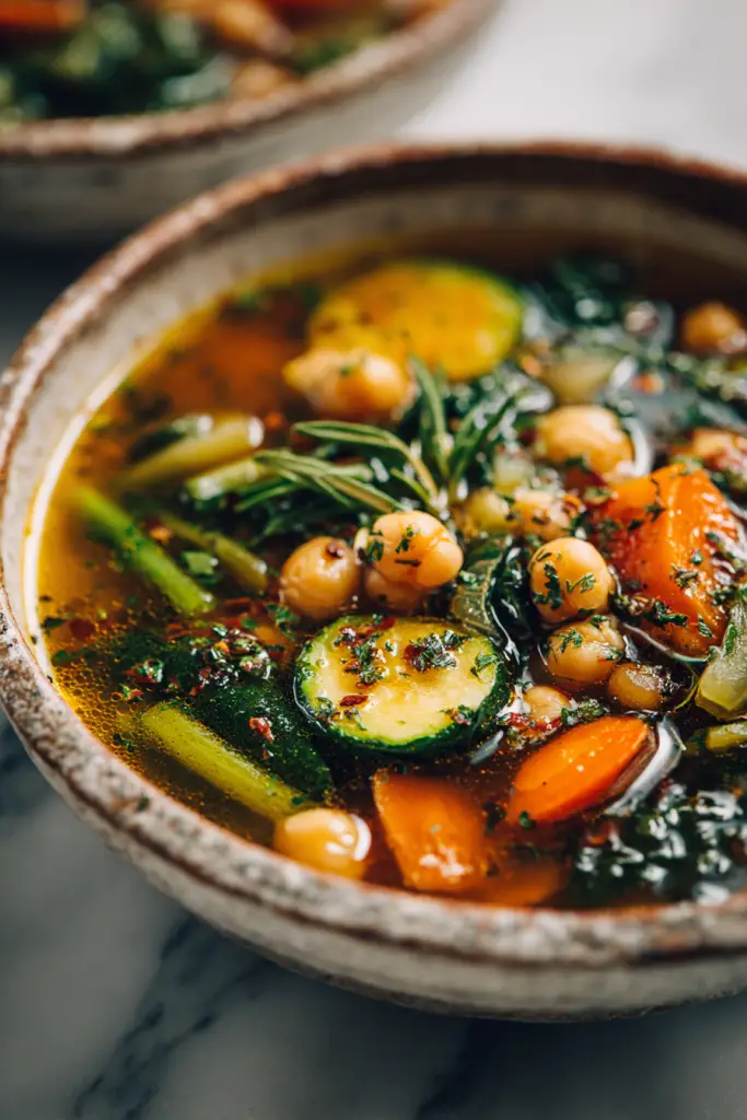 Nonna's Fresh Vegetable Soup