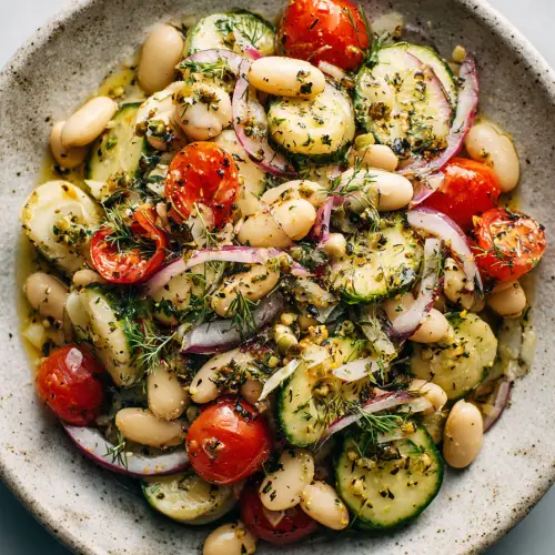 Nonna's Italian White Bean Salad