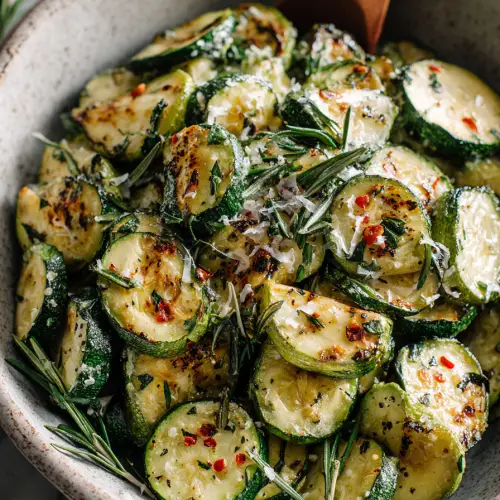 Nonna's Sauteed Zucchini Delight