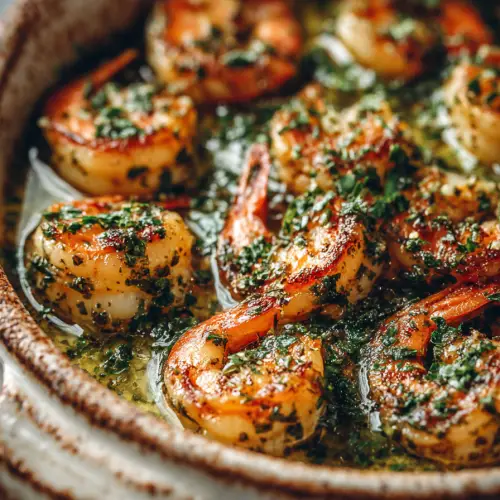 Oven Garlic Shrimp Recipe
