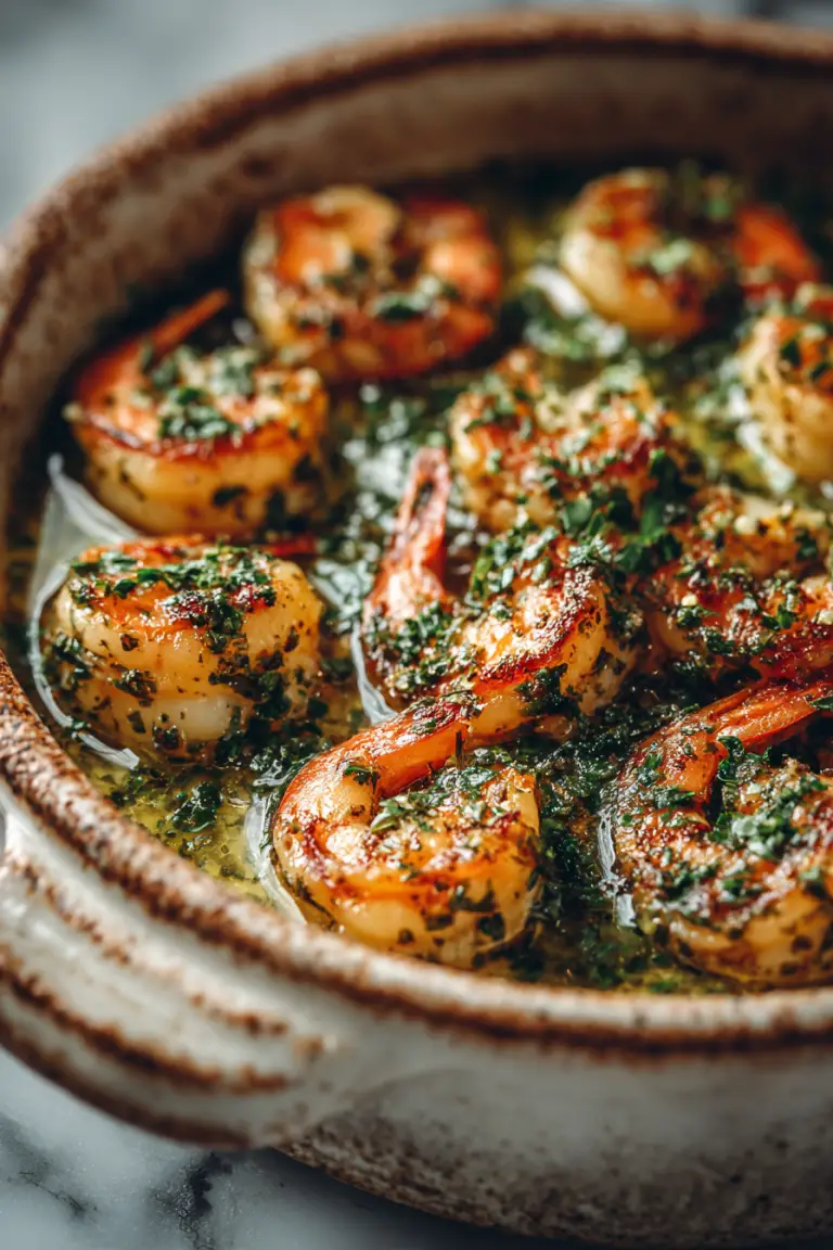 Oven Garlic Shrimp Recipe