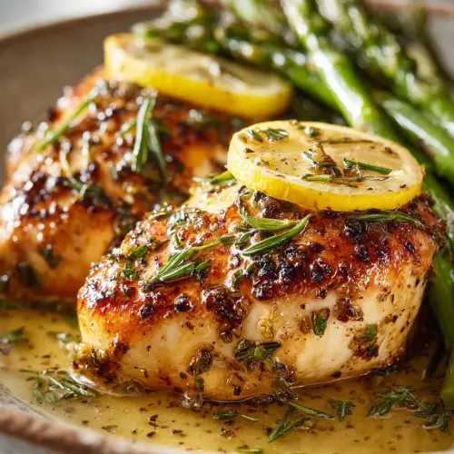 Pan-Seared Chicken Breast with Lemon